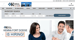 Desktop Screenshot of kemnafortdodge.com